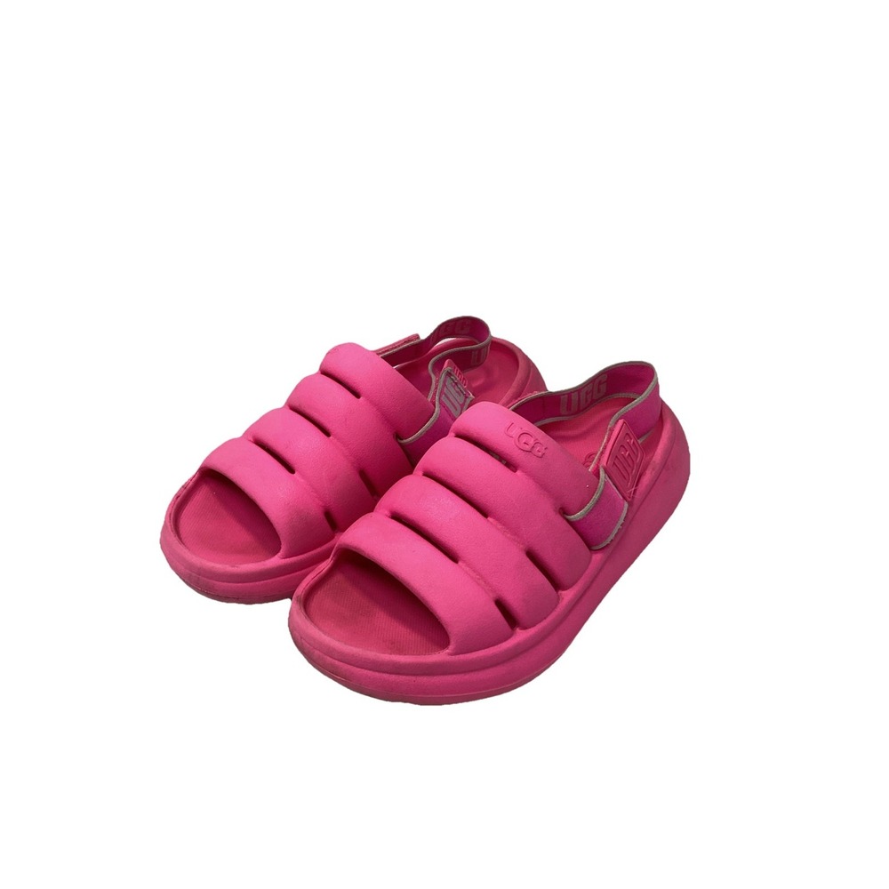 UGG Sport Yeah Kids' Girls Pink Sandals - US K3